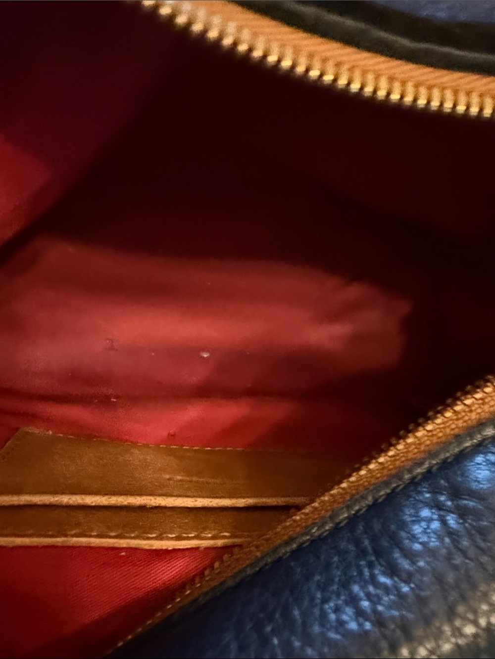 Hammitt Black Leather Crossbody with Gold Stud Accents - Picture 7 of 10